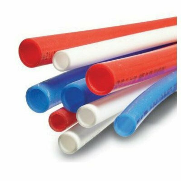 John Frey Co JMF Pipe Tubing, 3/4 in, Polyethylene, Red, 100 ft L 6466312879802